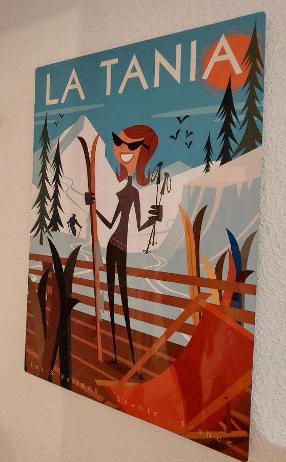40M2 - Ski Aux Pieds - La Tania - Parking Couvert Bagian luar foto